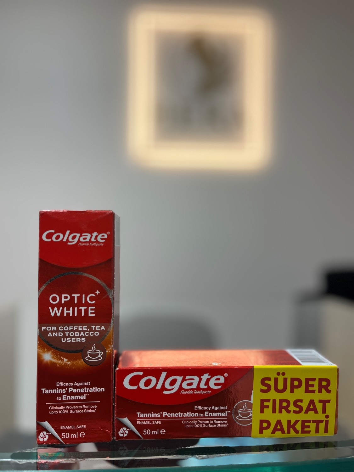  خمیردندان سفیدکننده اپتیک وایت کلگیت colgate optic white for coffee 