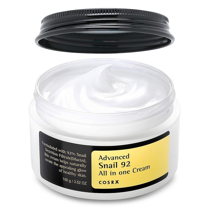 COSRX Advanced Snail 92 All in one Cream کرم مرطوب کننده پیشرفته حلزون کوزارکس حجم 100 میل