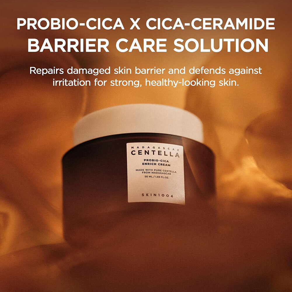  کرم مرطوب‌کننده پروبیو سیکا سنتلا SKIN1004 (Madagascar Centella Probio-Cica Enrich Cream) 