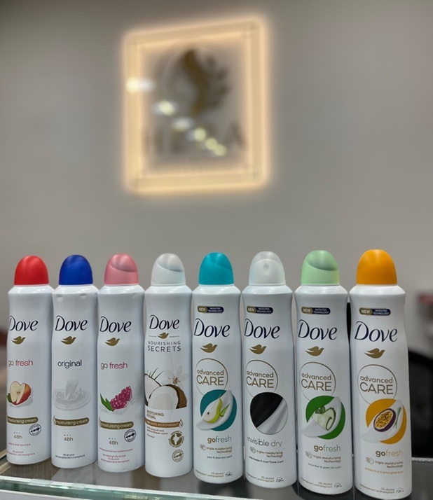  اسپری ضدتعریق داو ساخت انگلستان (UK) حجم 250 میلی لیتر Dove 