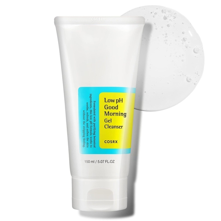 ژل شستشوی صورت کوزارکس مدل گودمورنینگ Cosrx Low pH Good Morning Gel Cleanser